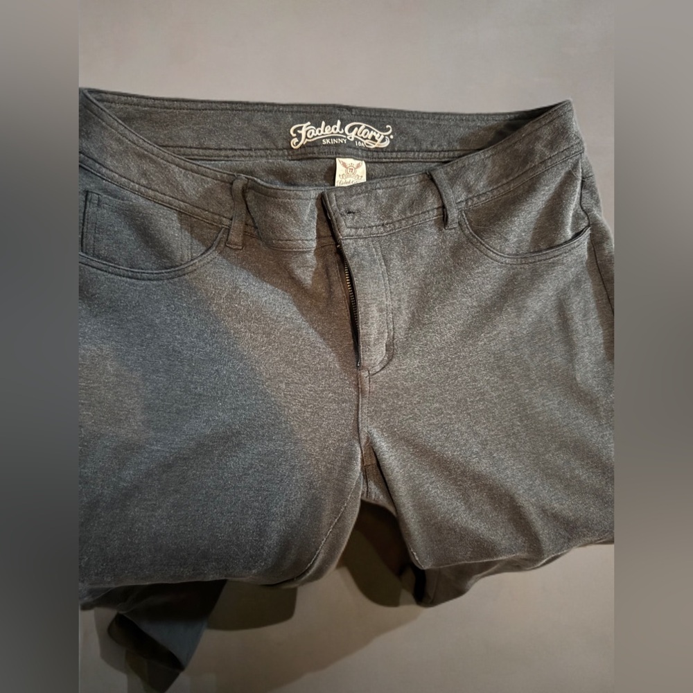 Faded Glory Charcoal Denim Pants